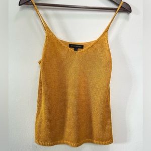 Banana Republic Yellow Sweater Tank